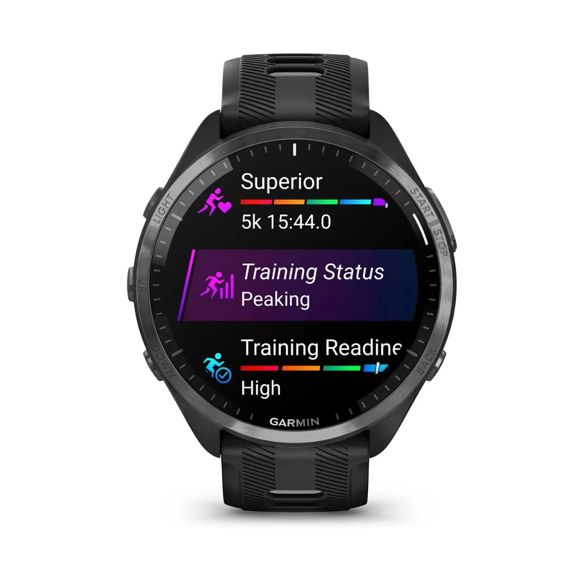 Black Grey Garmin Forerunner 965