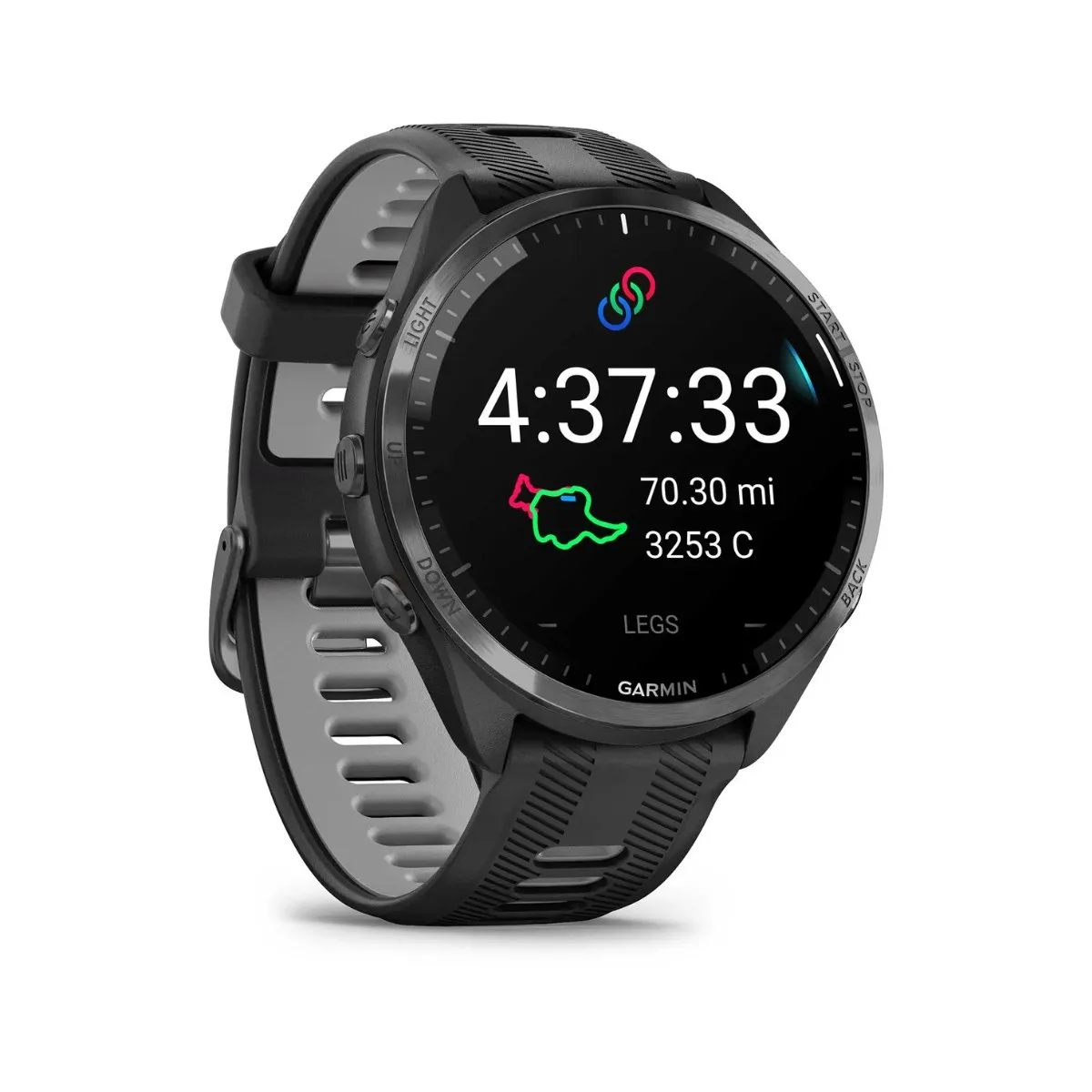 Black Grey Garmin Forerunner 965