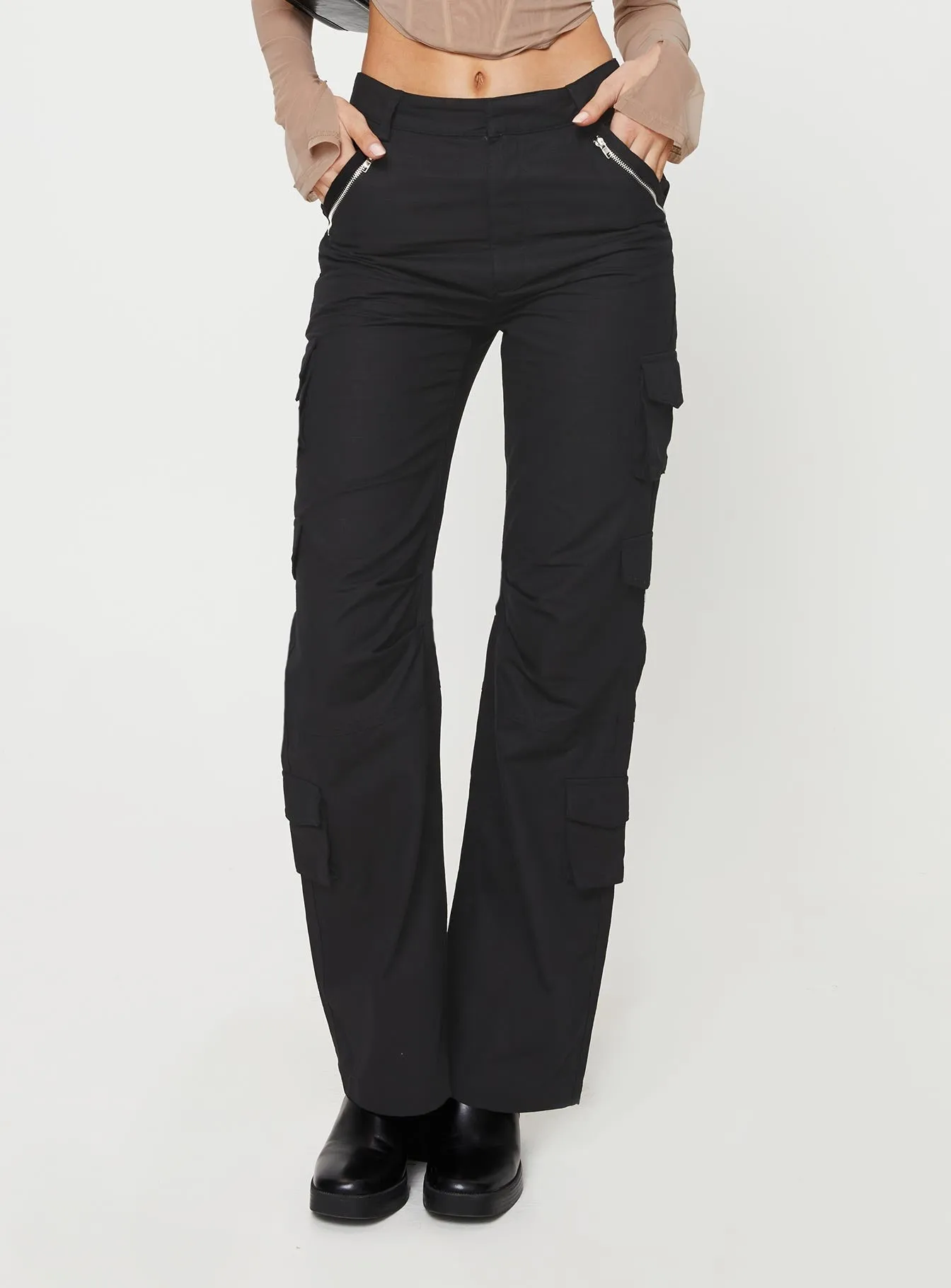 Black Libbie Pants