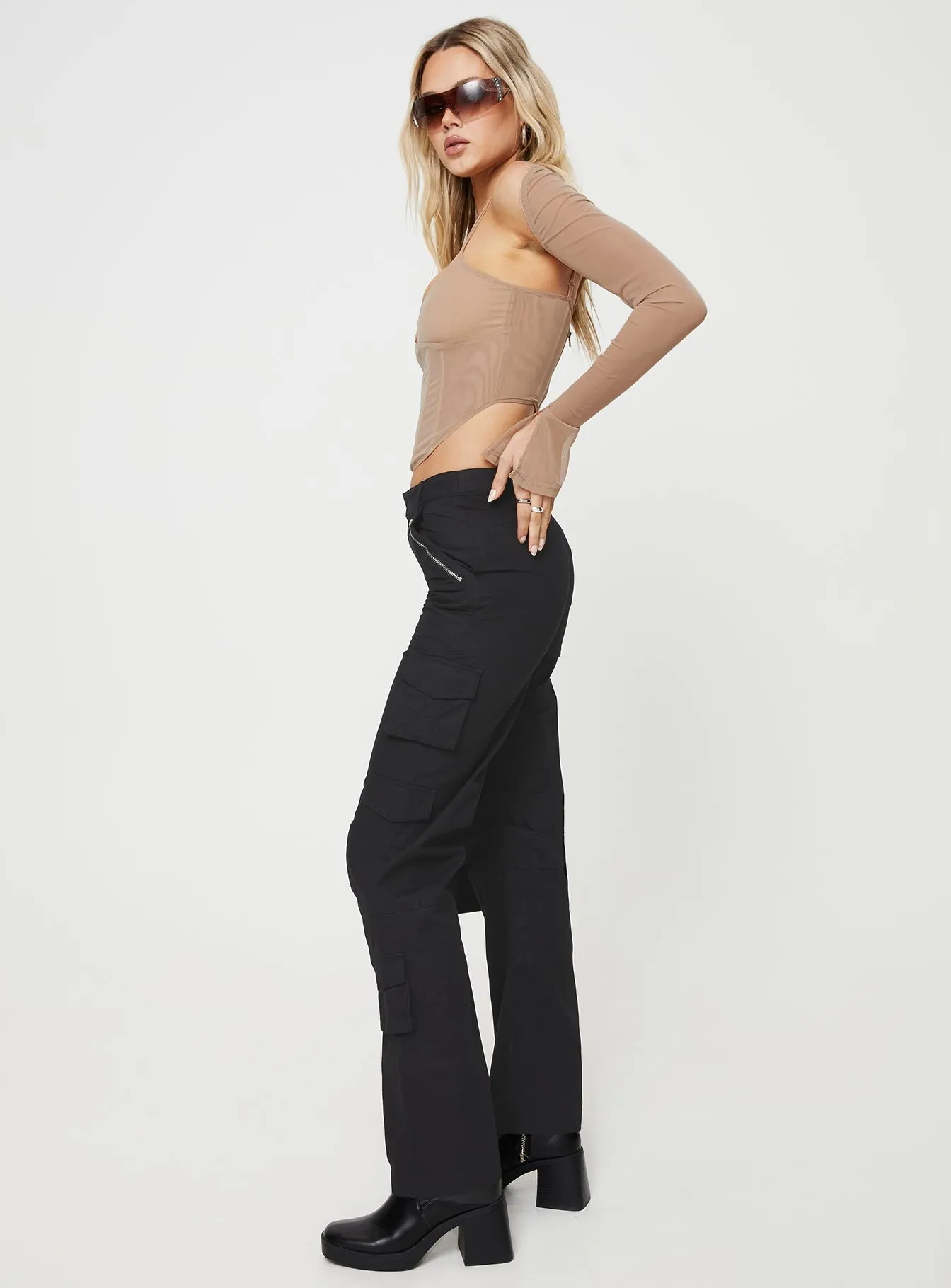 Black Libbie Pants