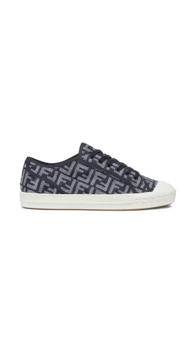 Blue Denim Domino Sneakers