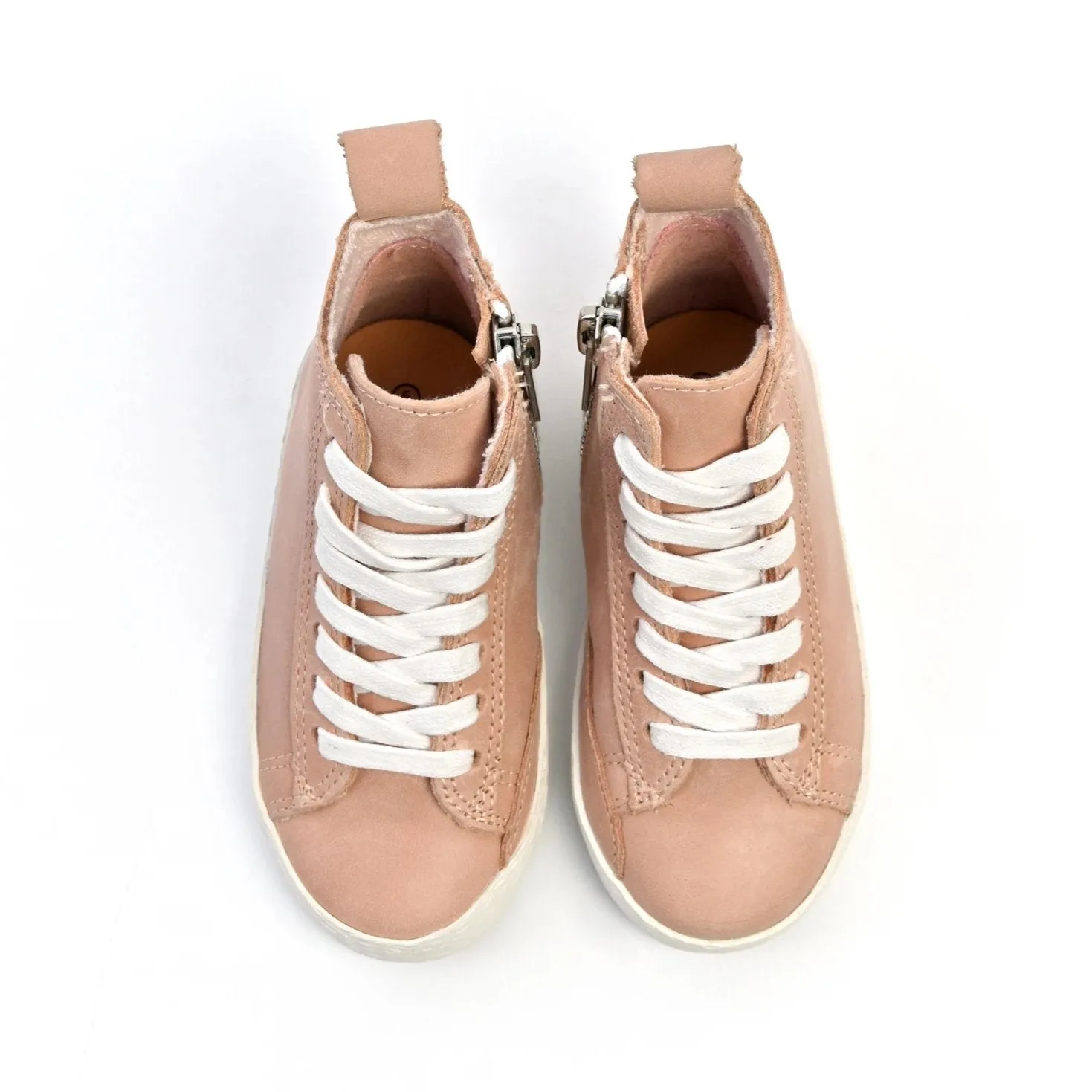 Blush High Top Sneakers