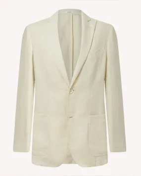 Boglioli off white linen mix K-Jacket