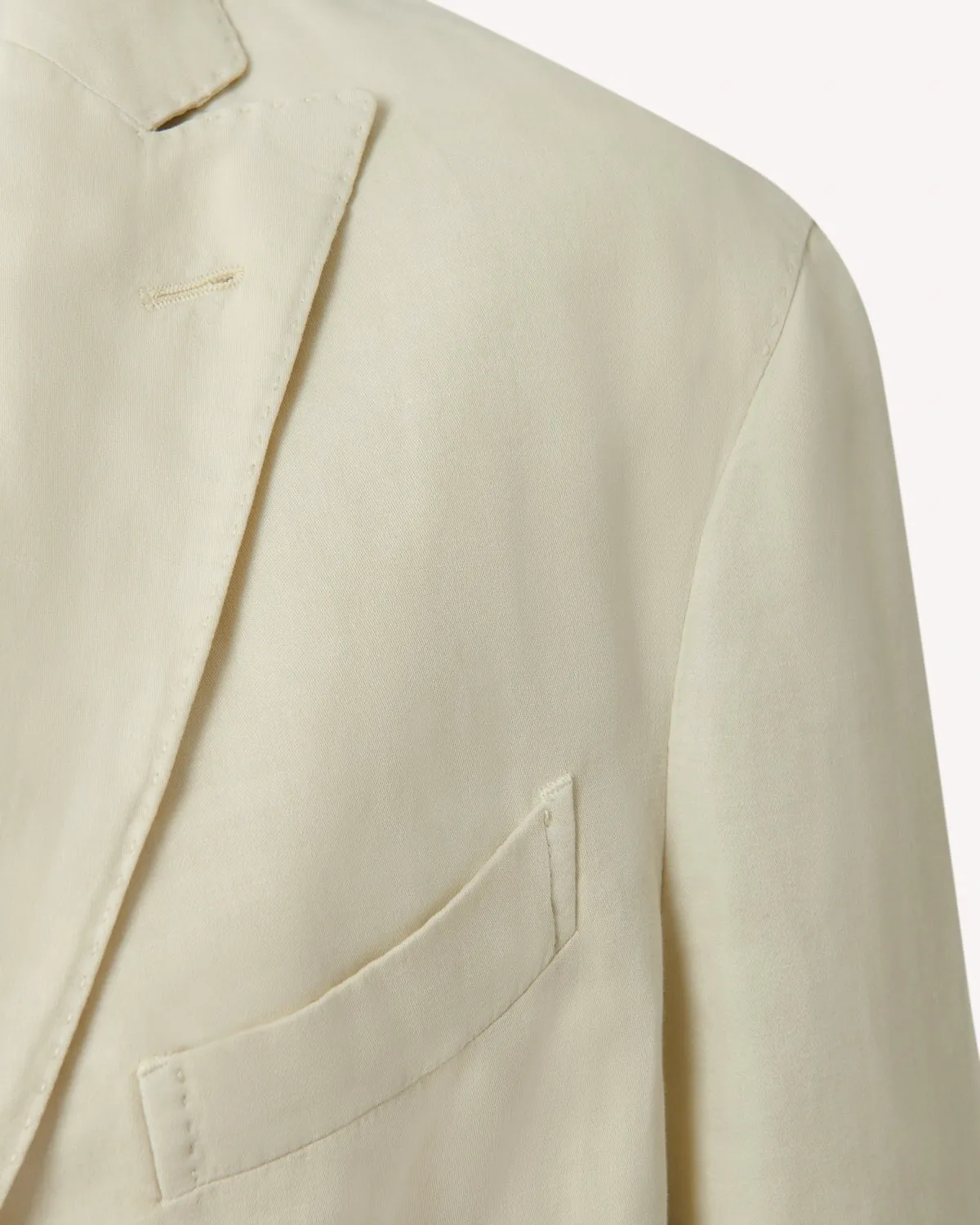 Boglioli off white linen mix K-Jacket