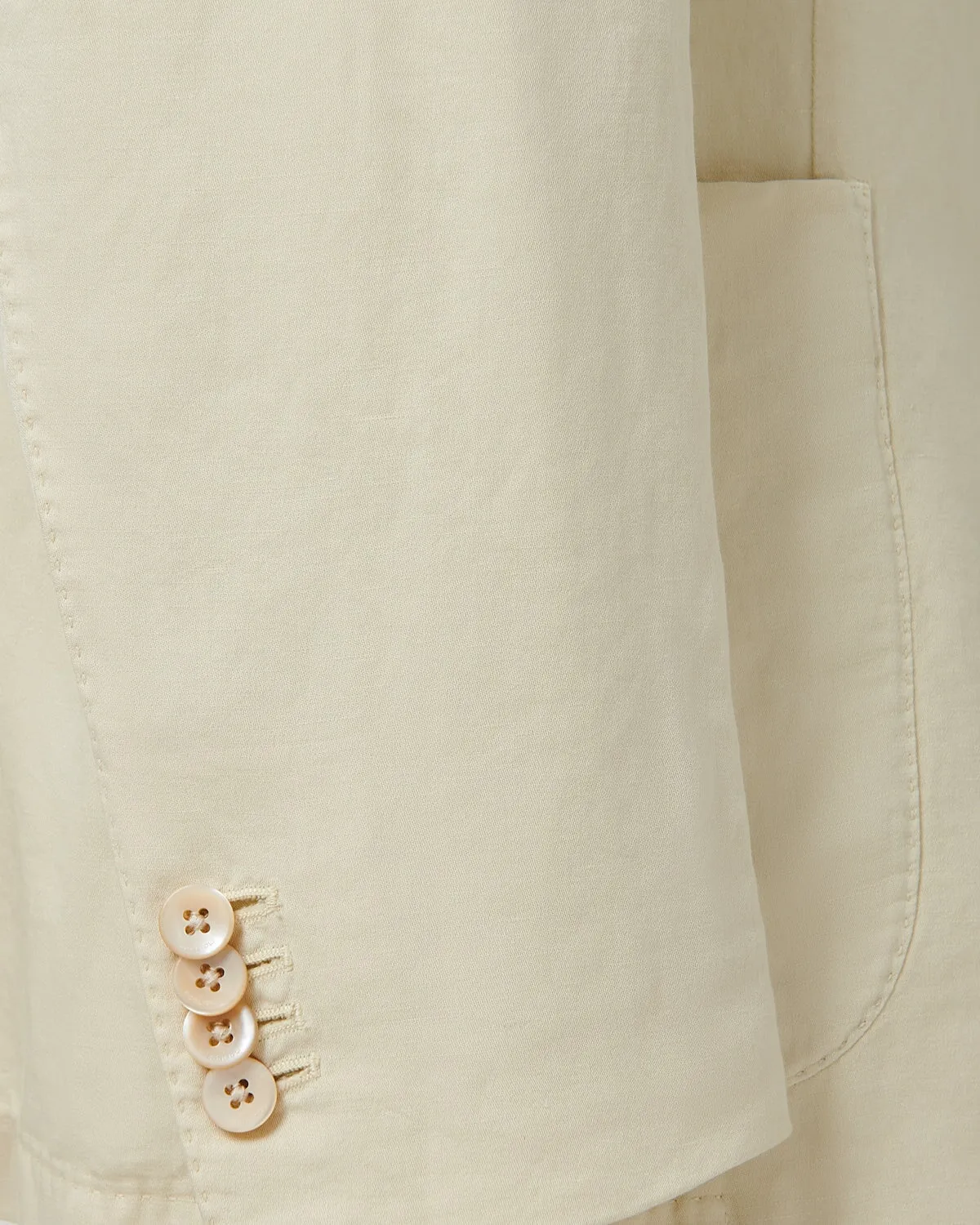 Boglioli off white linen mix K-Jacket