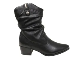 Bottero Brenda Womens Comfortable Leather Boots Made In Brazil