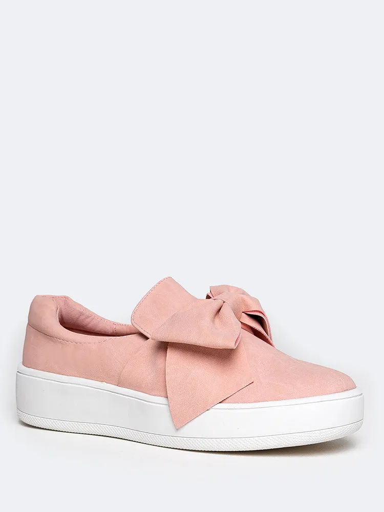 Bow Slip On Shoes