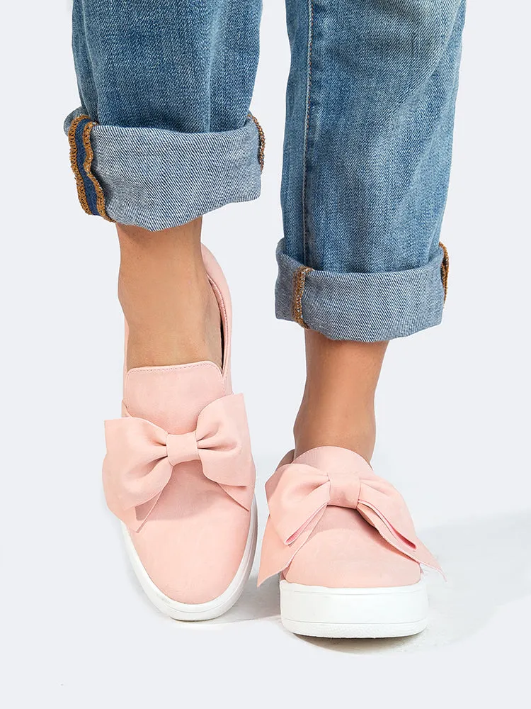 Bow Slip On Shoes