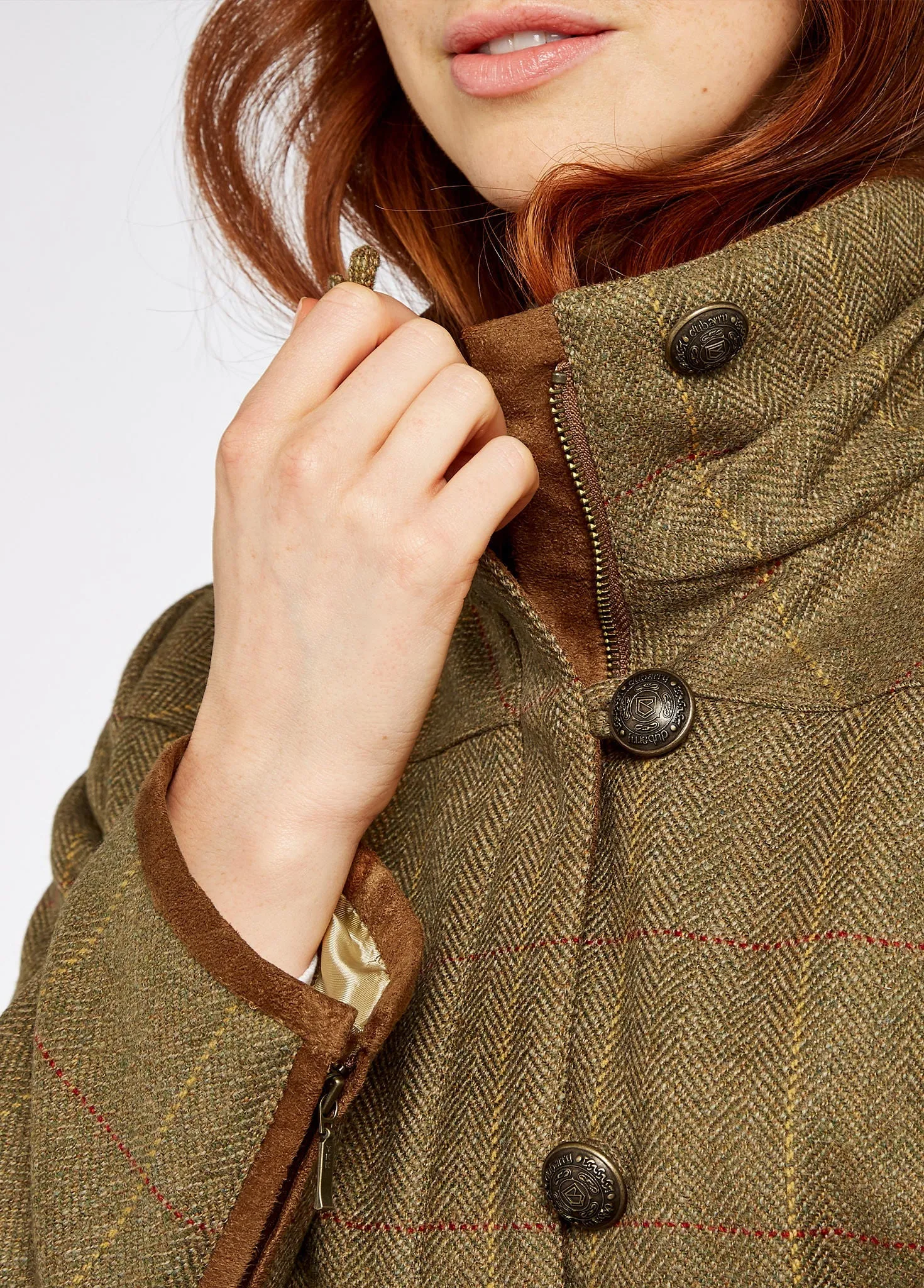 Bracken Tweed Jacket - Elm