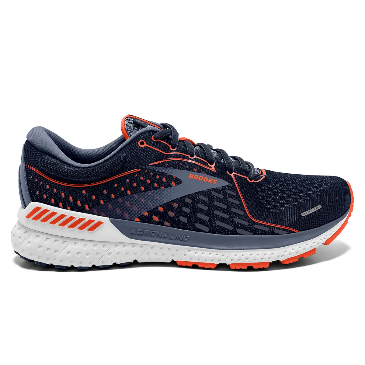 Brooks Adrenaline GTS 21 Men's Navy/Red Clay/Gray shoes