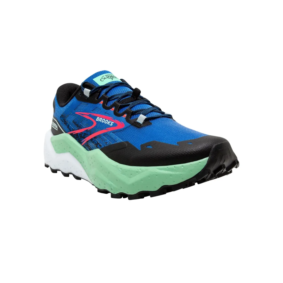 Brooks Caldera 7 Running Shoes Blue Black - SS24