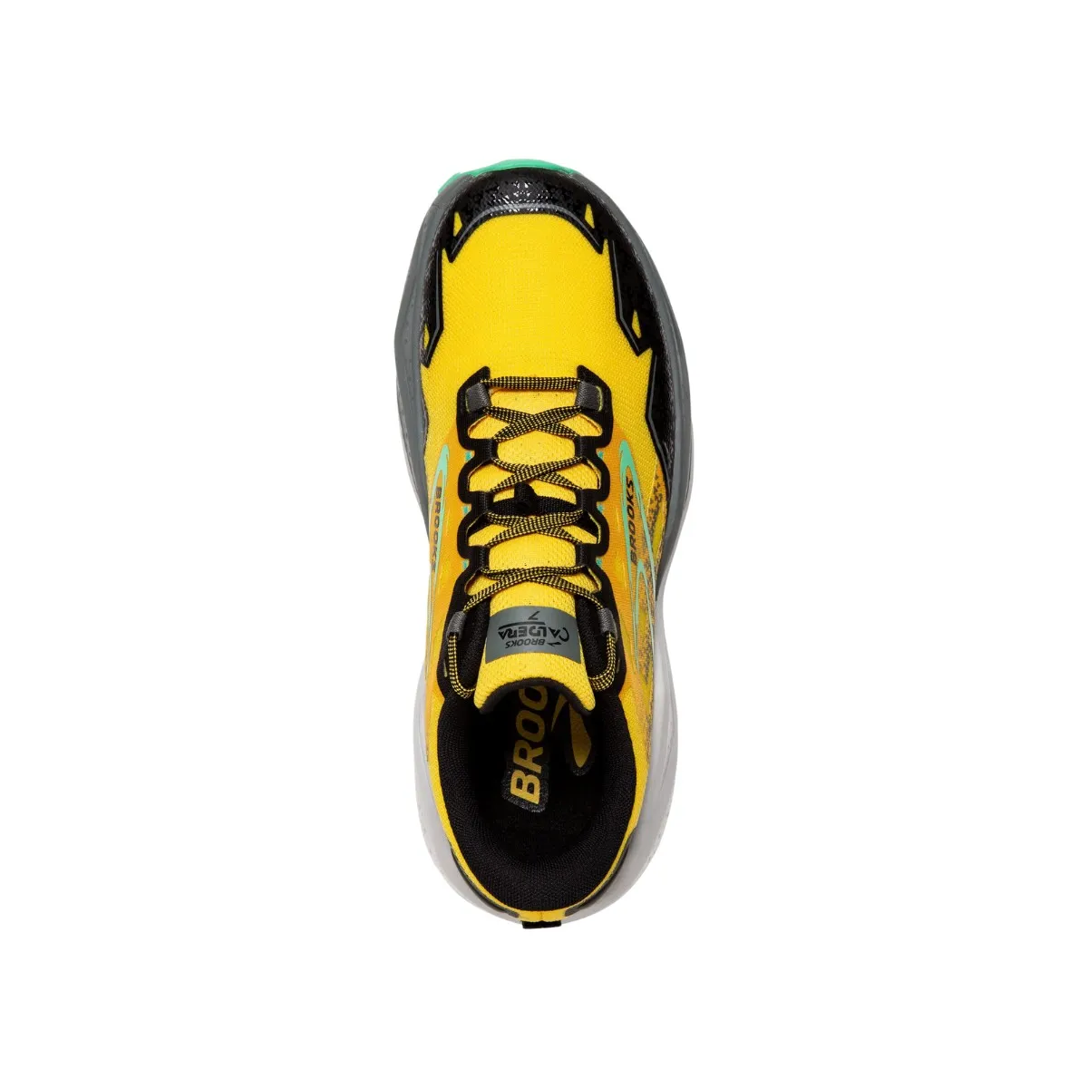 Brooks Caldera 7 Shoes - Yellow/Black (SS24)