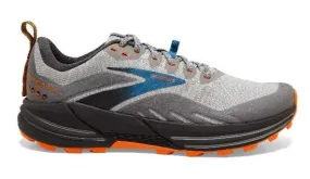 Brooks Cascadia 16 2E Width Shoes - Oyster Mushroom/Orange for Men