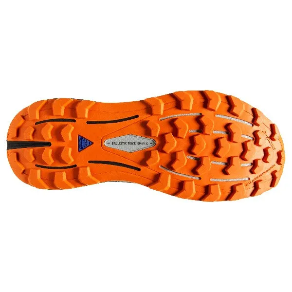 Brooks Cascadia 16 2E Width Shoes - Oyster Mushroom/Orange for Men