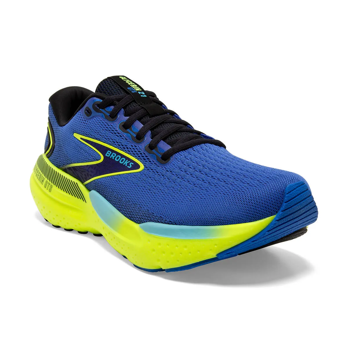 Brooks Glycerin GTS 21 Men's Running Shoe | Blue/Nightlife/Black