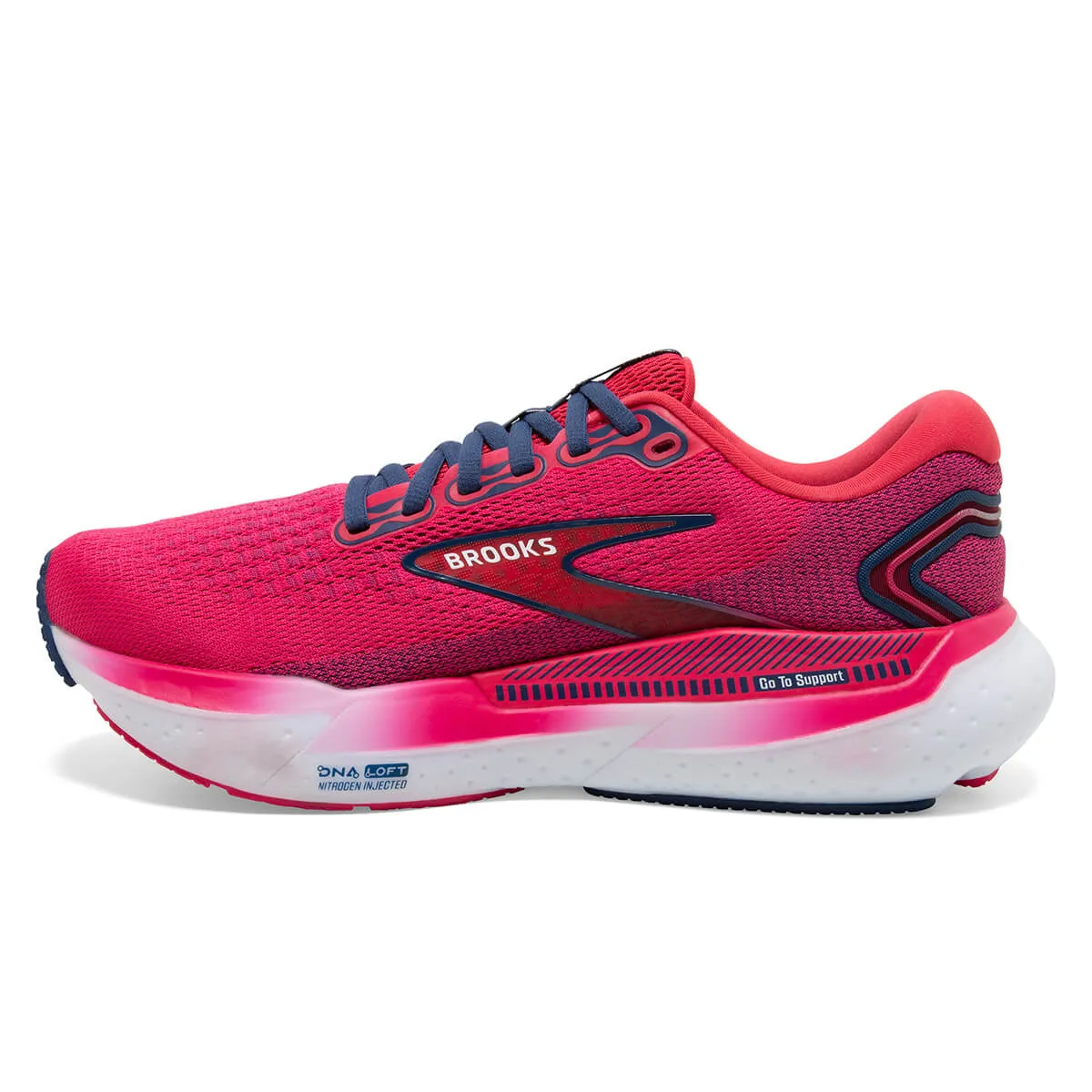 Brooks Glycerin GTS 21 Womens - Raspberry/estate Blue