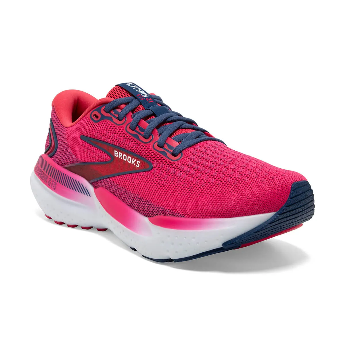 Brooks Glycerin GTS 21 Womens - Raspberry/estate Blue