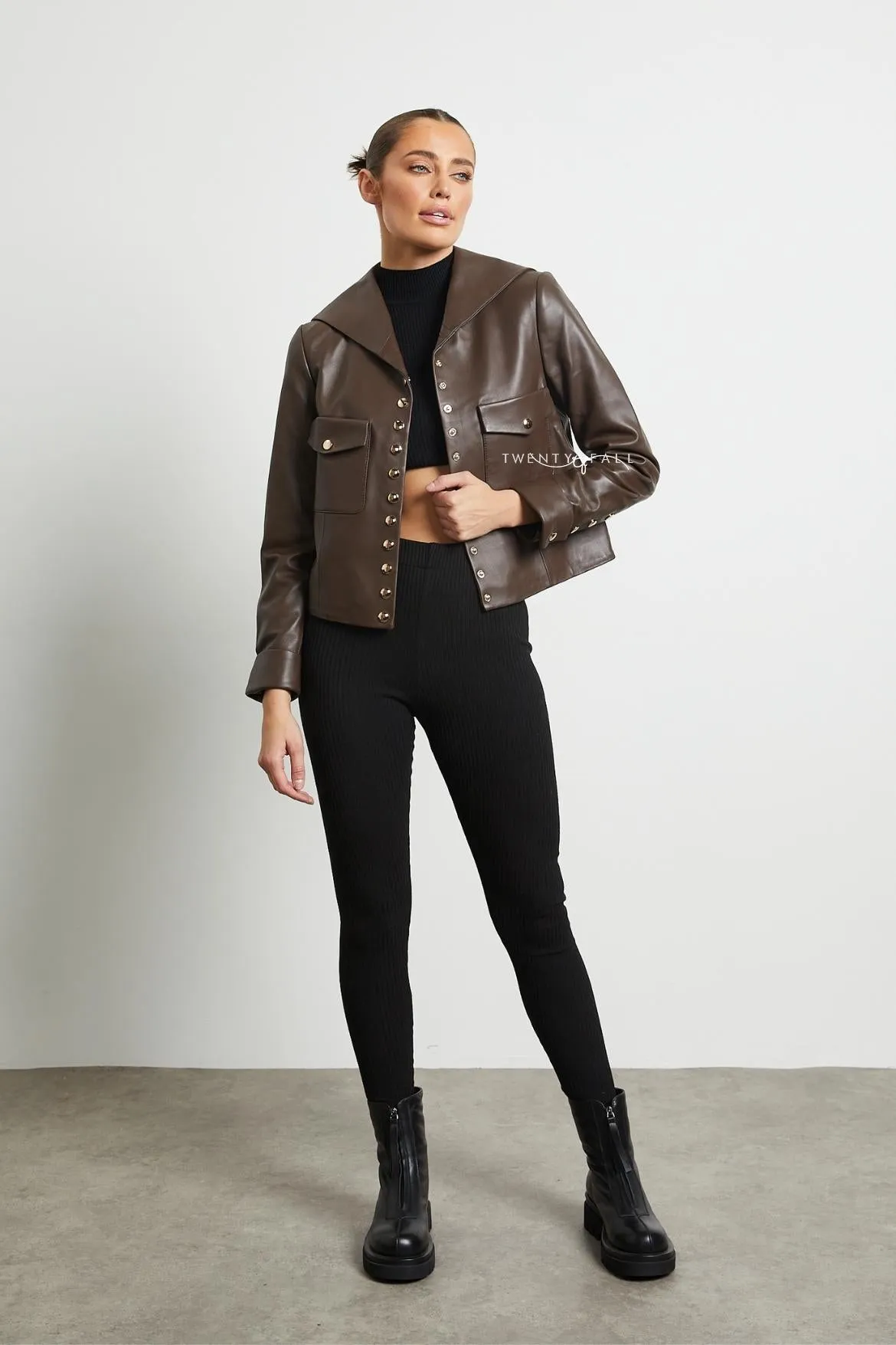 Brown Leather Jacket