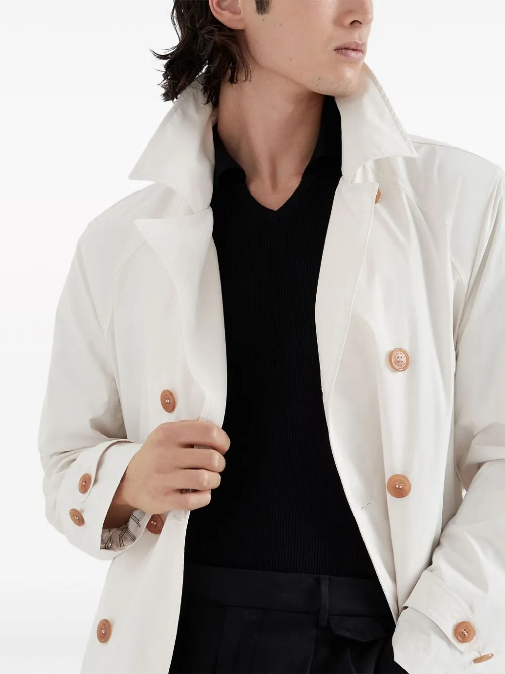 Brunello Cucinelli Coats White