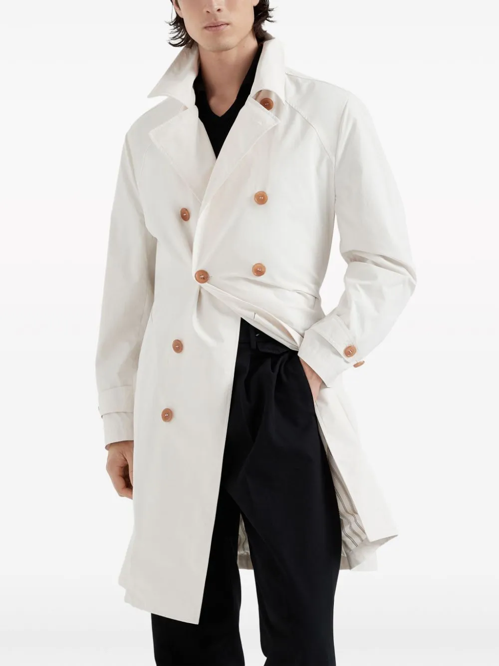 Brunello Cucinelli Coats White