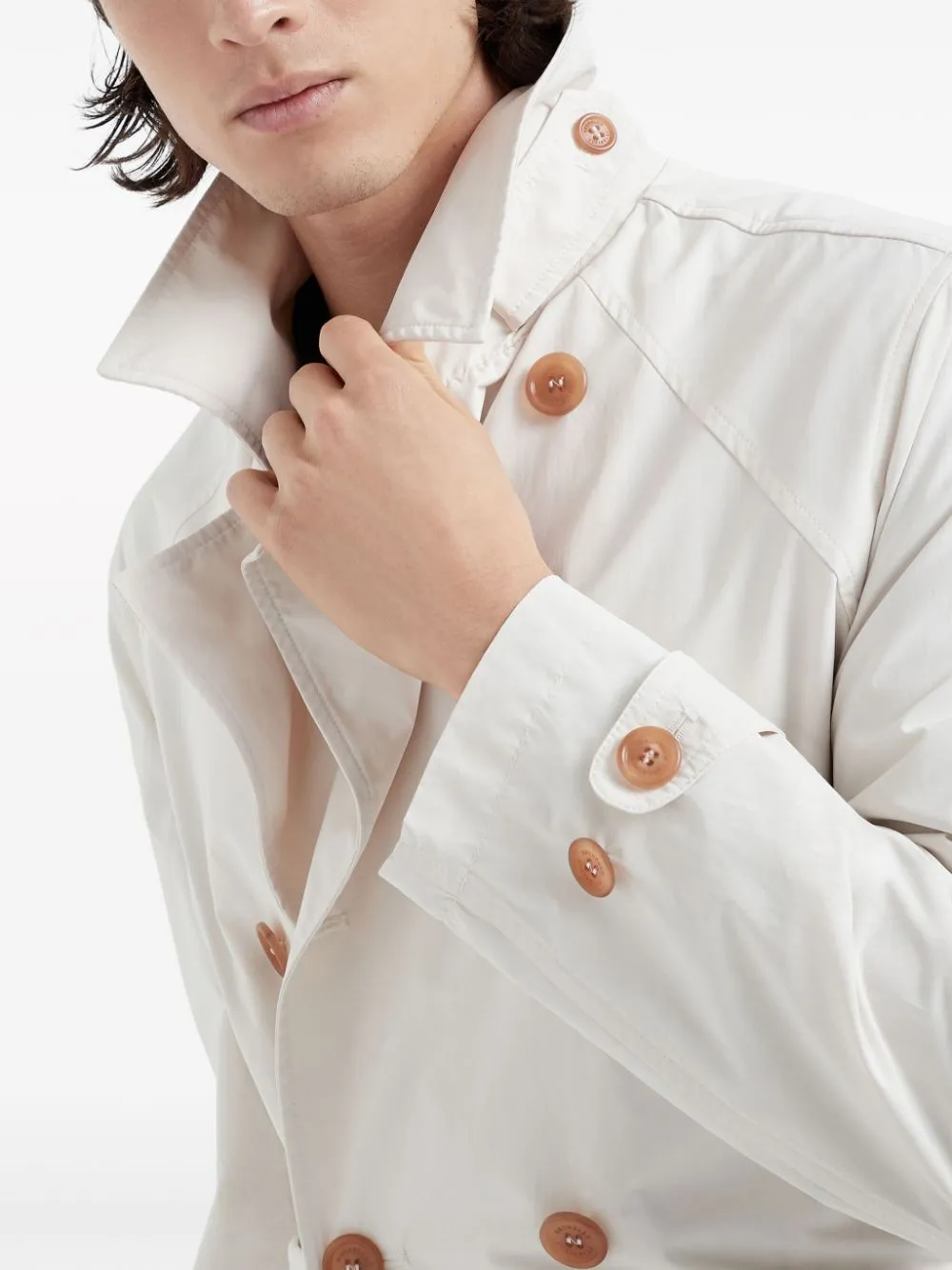 Brunello Cucinelli Coats White