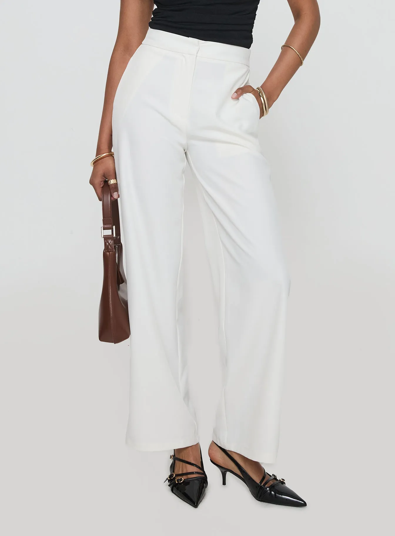 Burnette White Pants