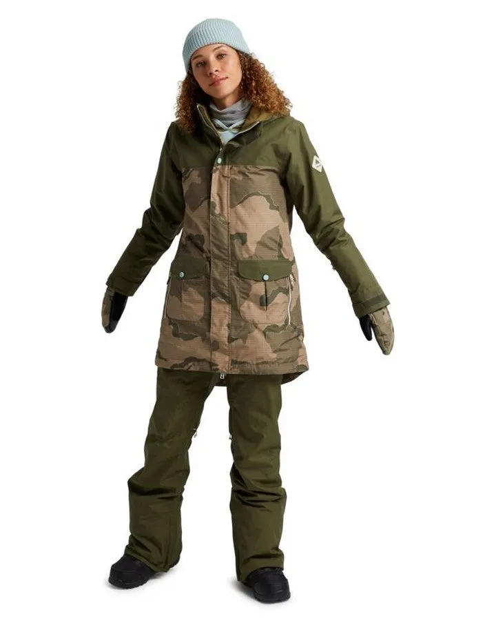 Burton Women's GORE-TEX Eyris Snow Jacket - Keef / Barren Camo