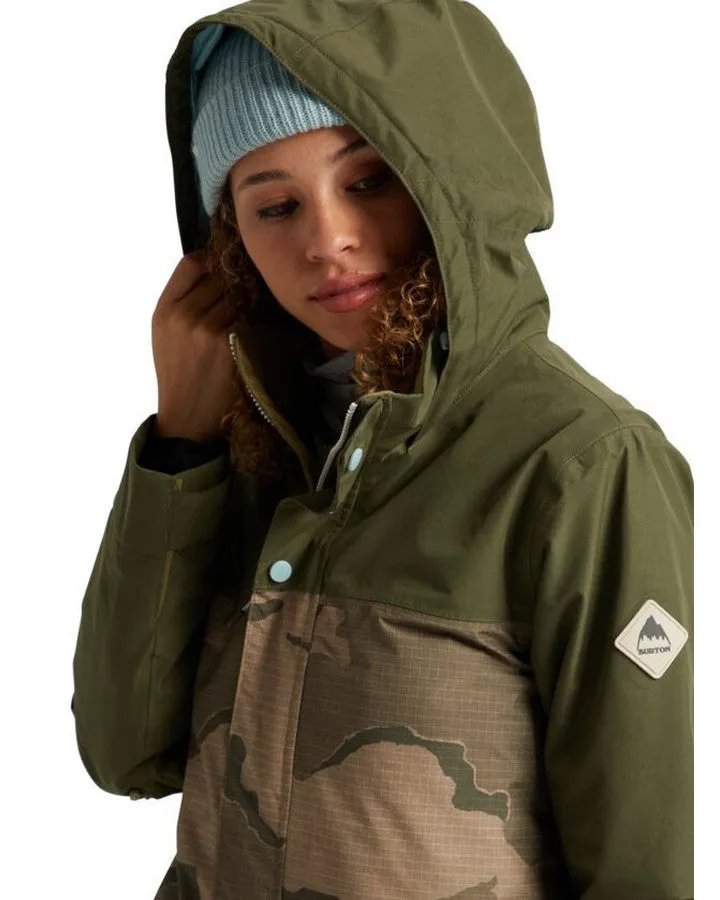 Burton Women's GORE-TEX Eyris Snow Jacket - Keef / Barren Camo