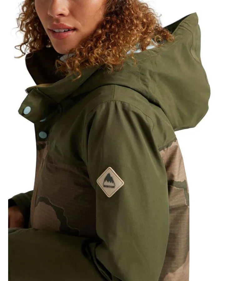 Burton Women's GORE-TEX Eyris Snow Jacket - Keef / Barren Camo