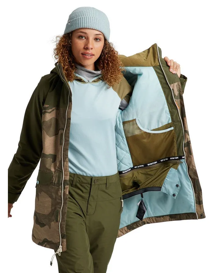 Burton Women's GORE-TEX Eyris Snow Jacket - Keef / Barren Camo