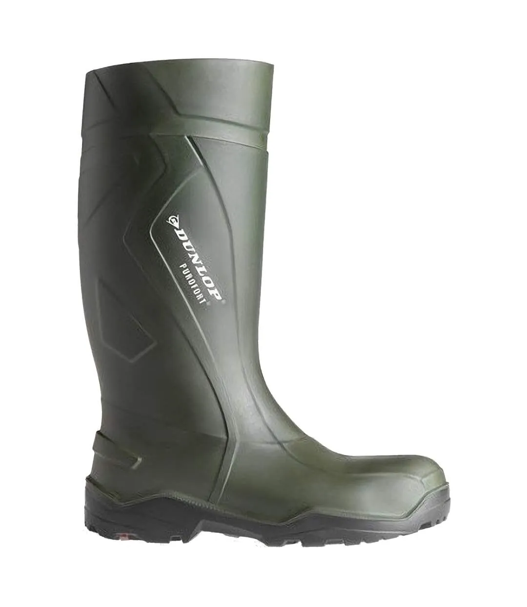 C762933 purofort+ full safety standard wellington boxed / mens boots green Dunlop