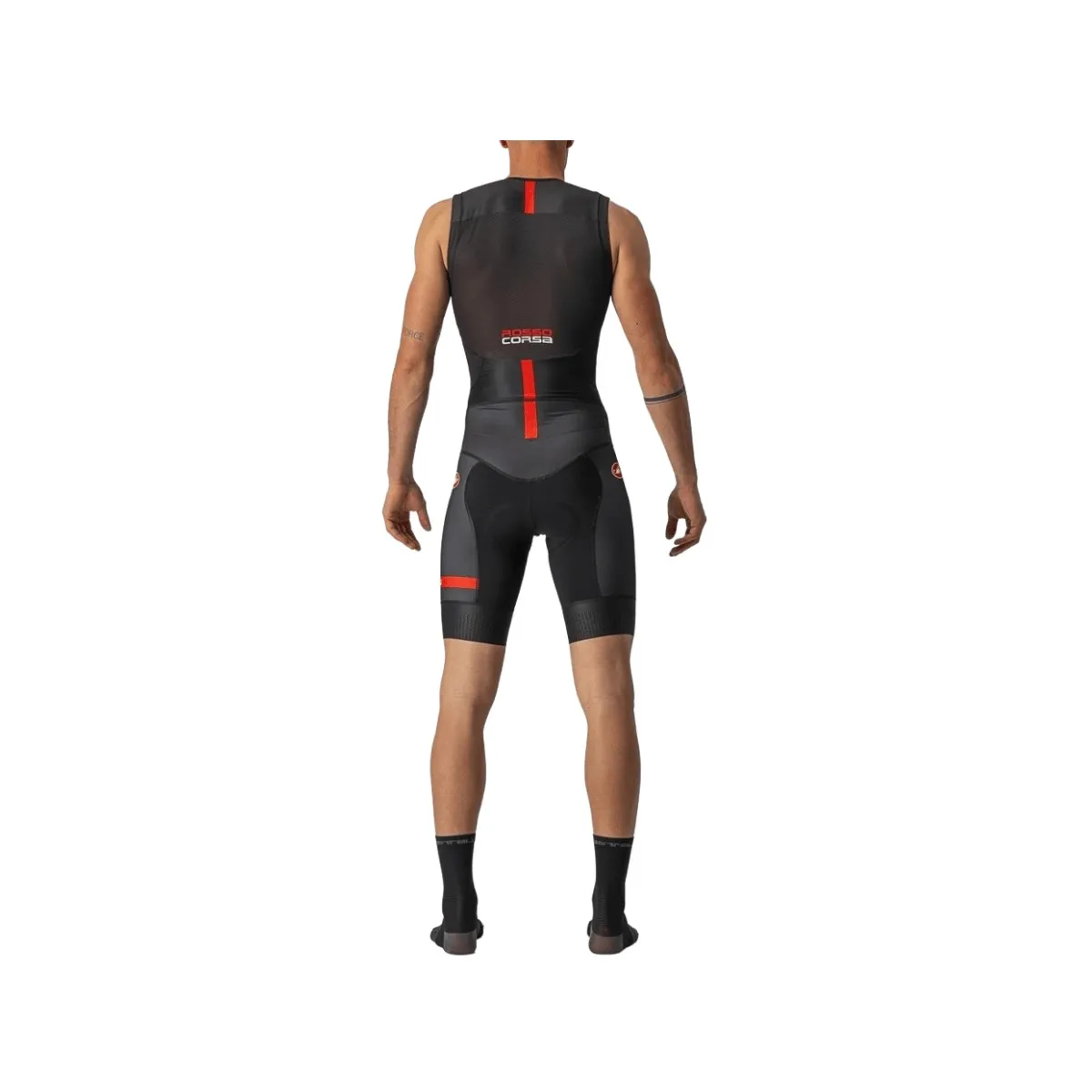 Castelli Sanremo 2 Sleeveless Trisuit Black