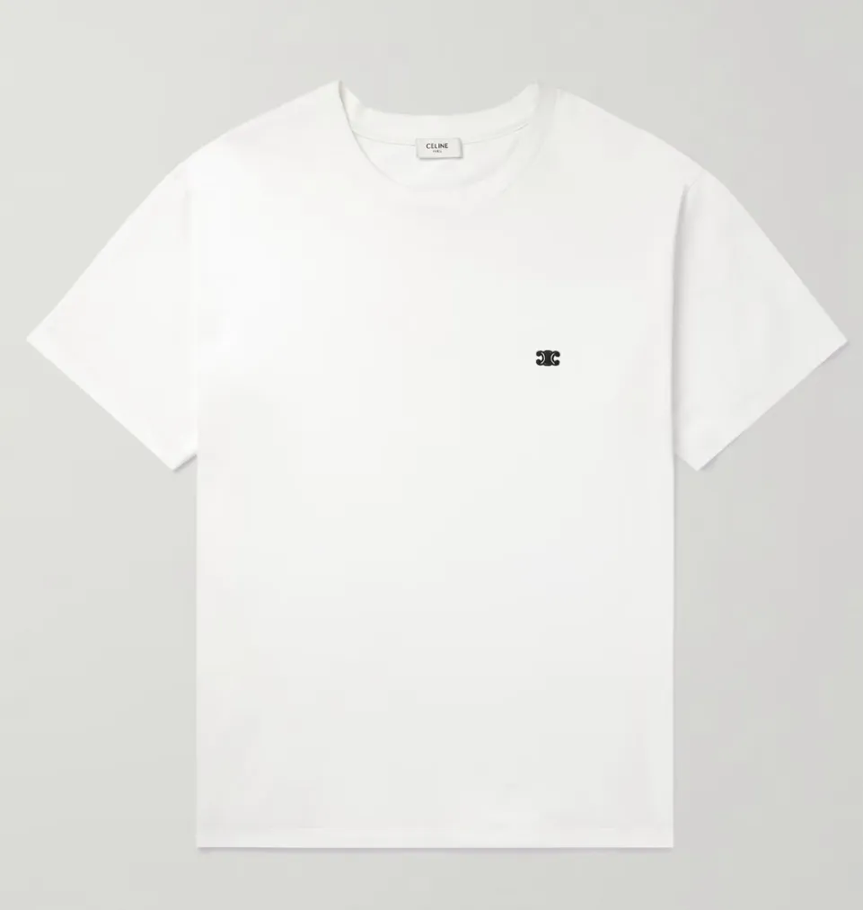 Celine loose triumph cotton jersey t-shirt