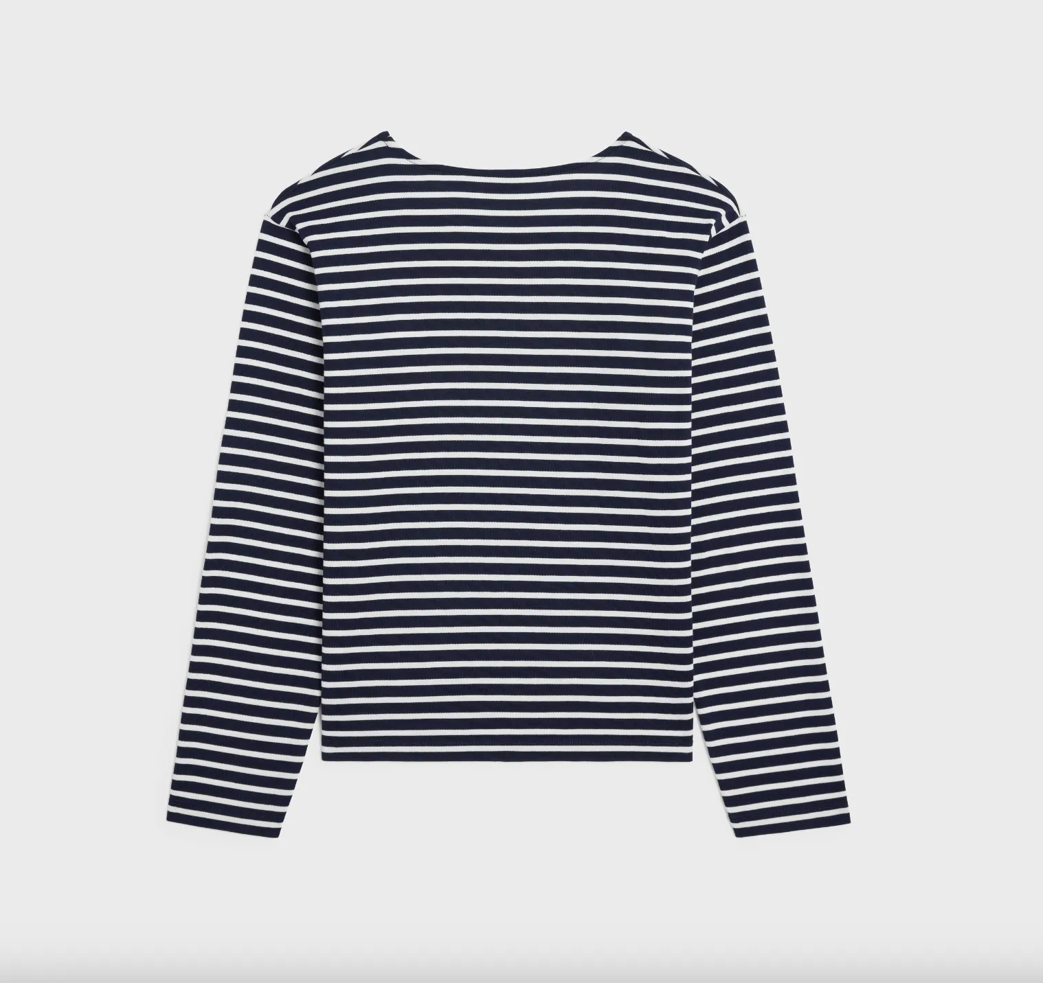 Celine Triomphe striped cotton jersey t-shirt 2X43M879Y.01WN.