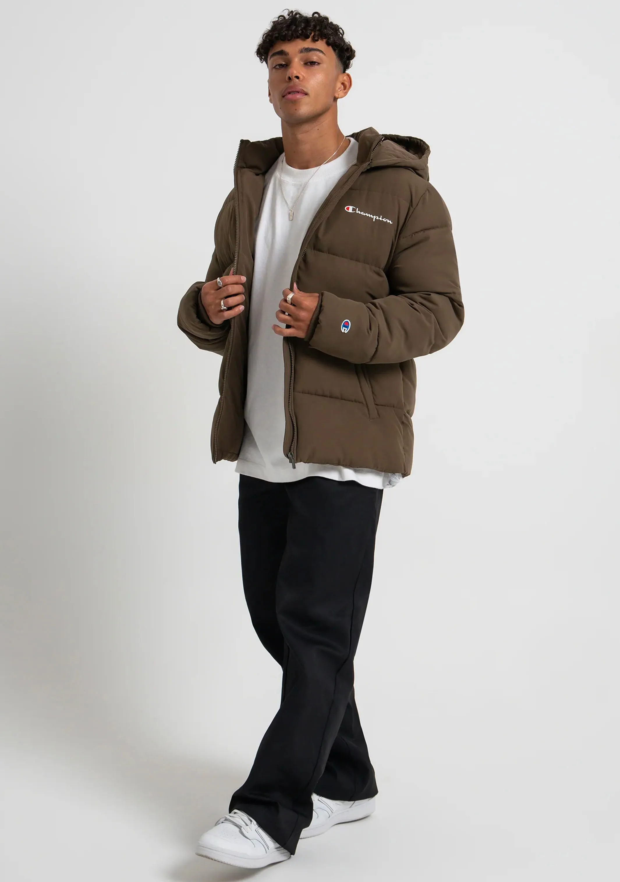 Champion Rochester Athletic Puffer Jacket AW93N LAM for Men