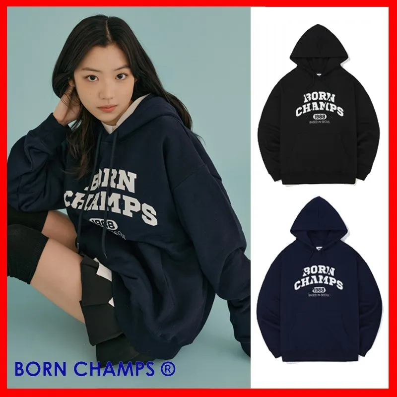 Champs Street Style Long Sleeve Cotton Oversized - Unisex