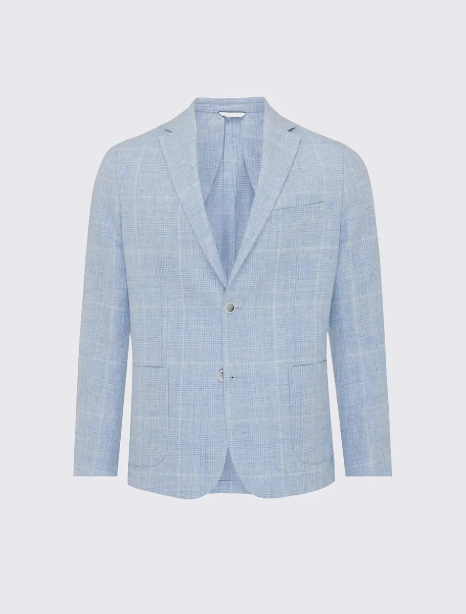 Checked Blazer Bergomi