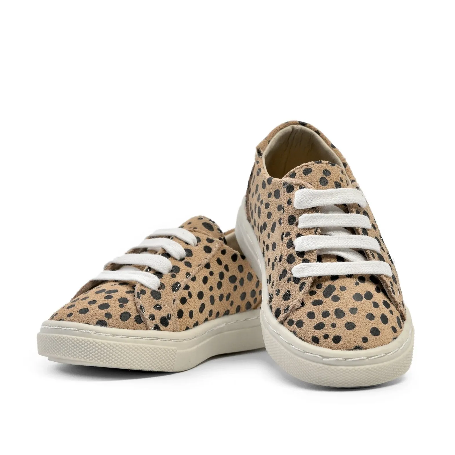 Cheetah sneakers.