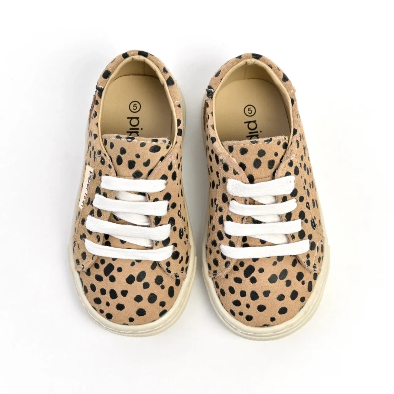 Cheetah sneakers.