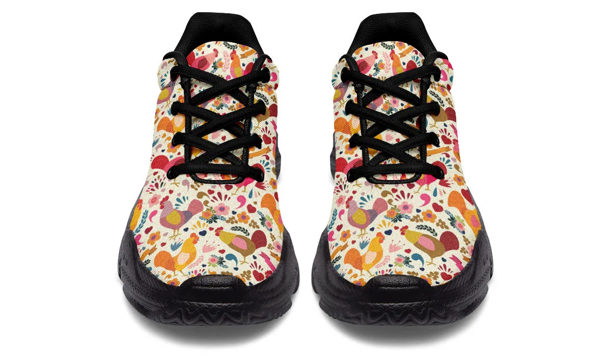 Chunky sneakers for sale - Cute chicken design