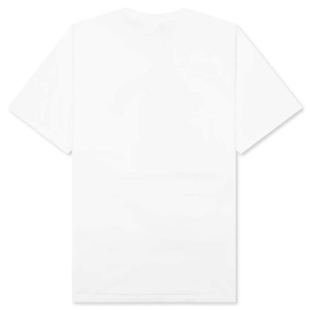 College T-Shirt - White