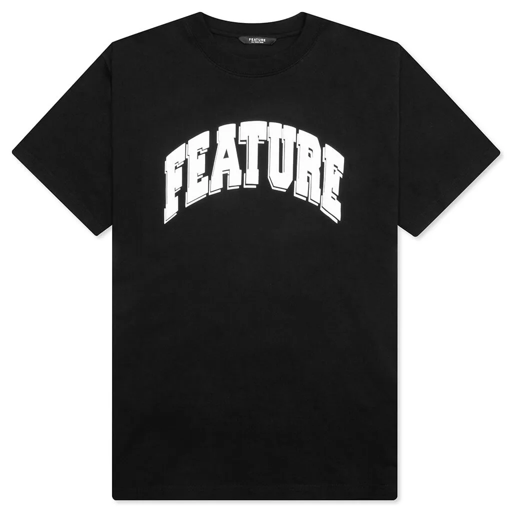 Collegiate Black Arch T-Shirt