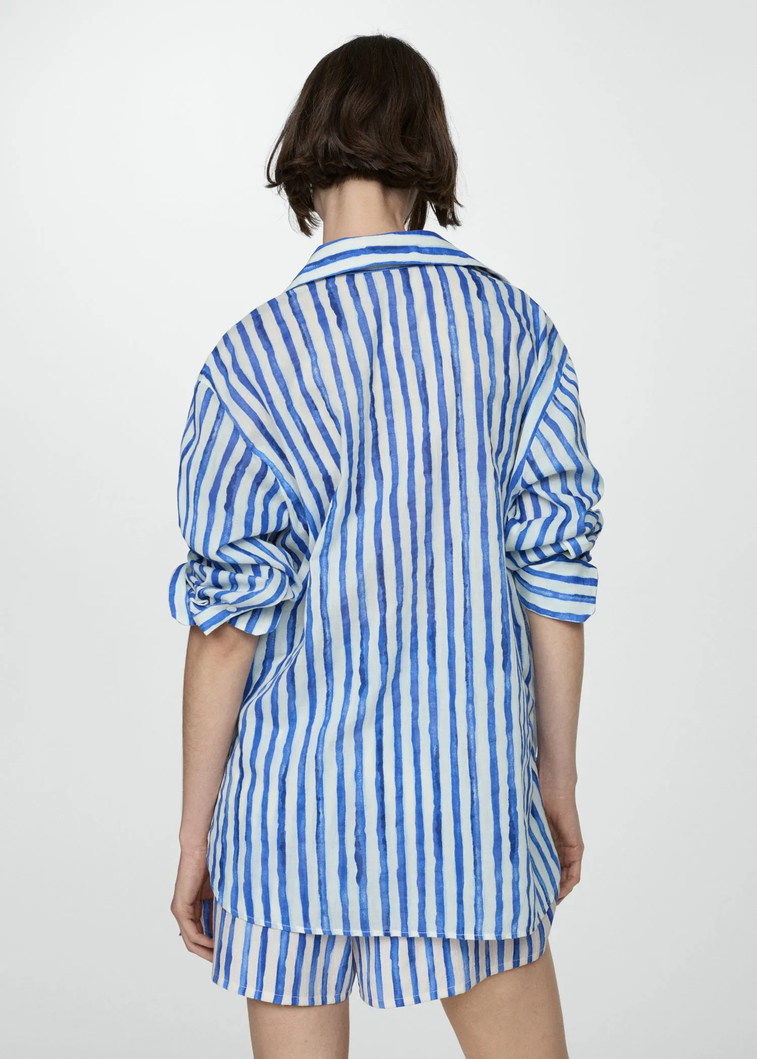 Cotton striped shirt