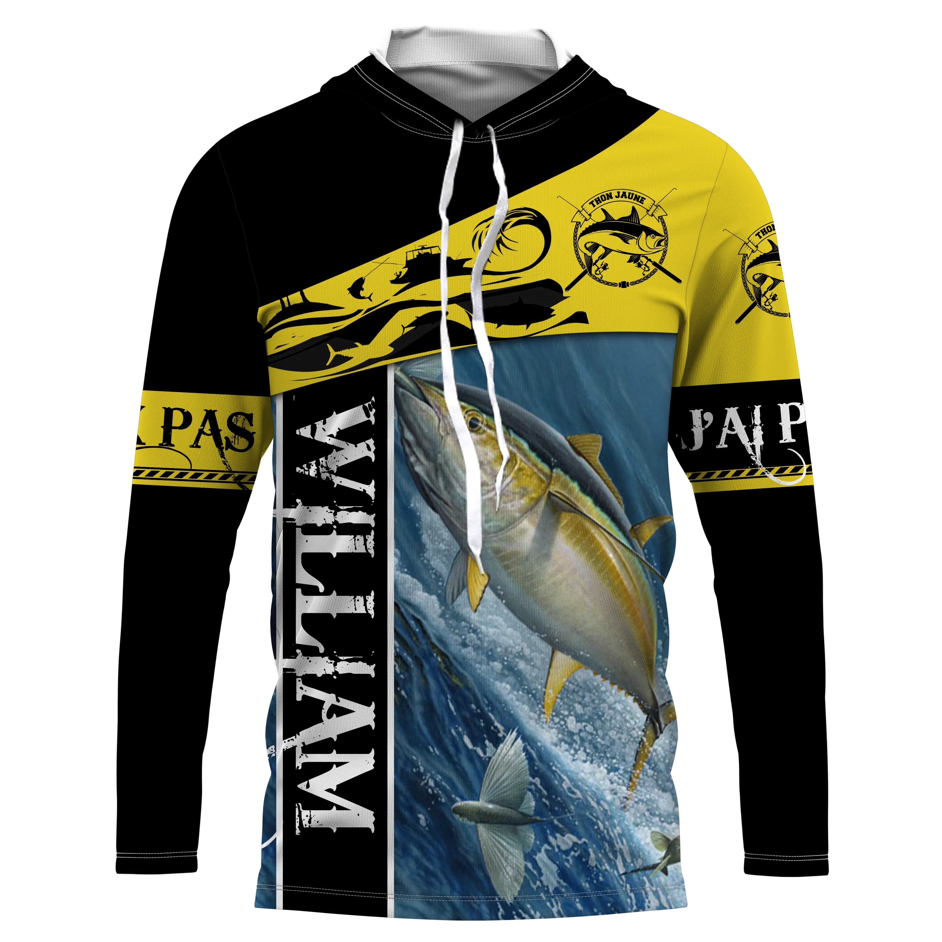 Custom Yellowfin Tuna Fishing T-shirt, Sea Fishing - CT13082224