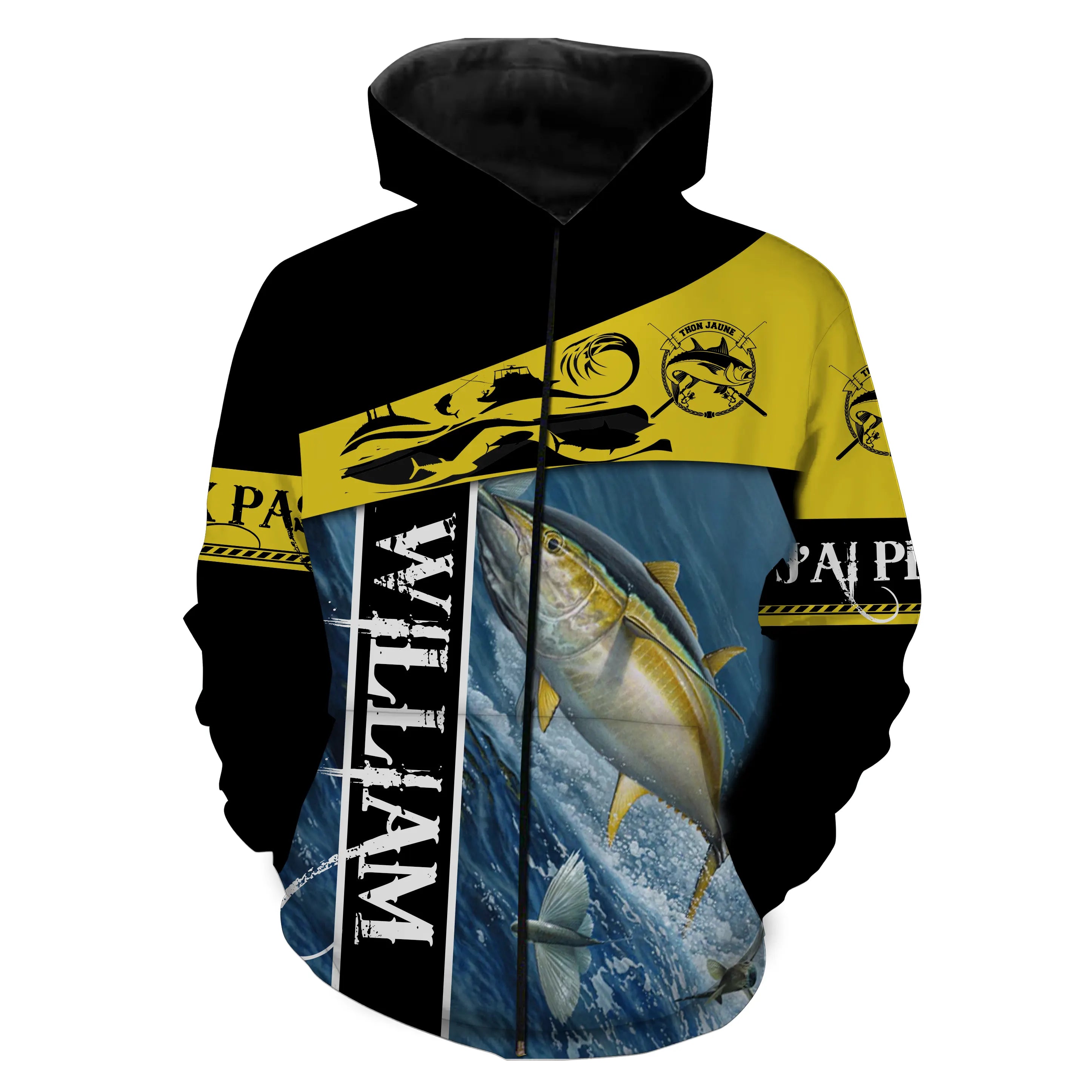 Custom Yellowfin Tuna Fishing T-shirt, Sea Fishing - CT13082224