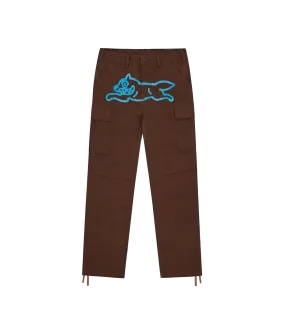 Dog running cargo pants - brown