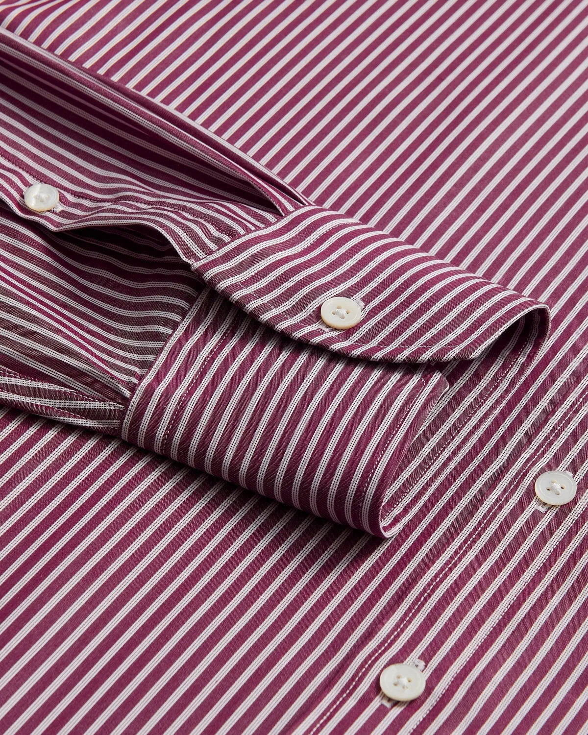 Double Stripe Shirt Brown Red Thomas Pink.