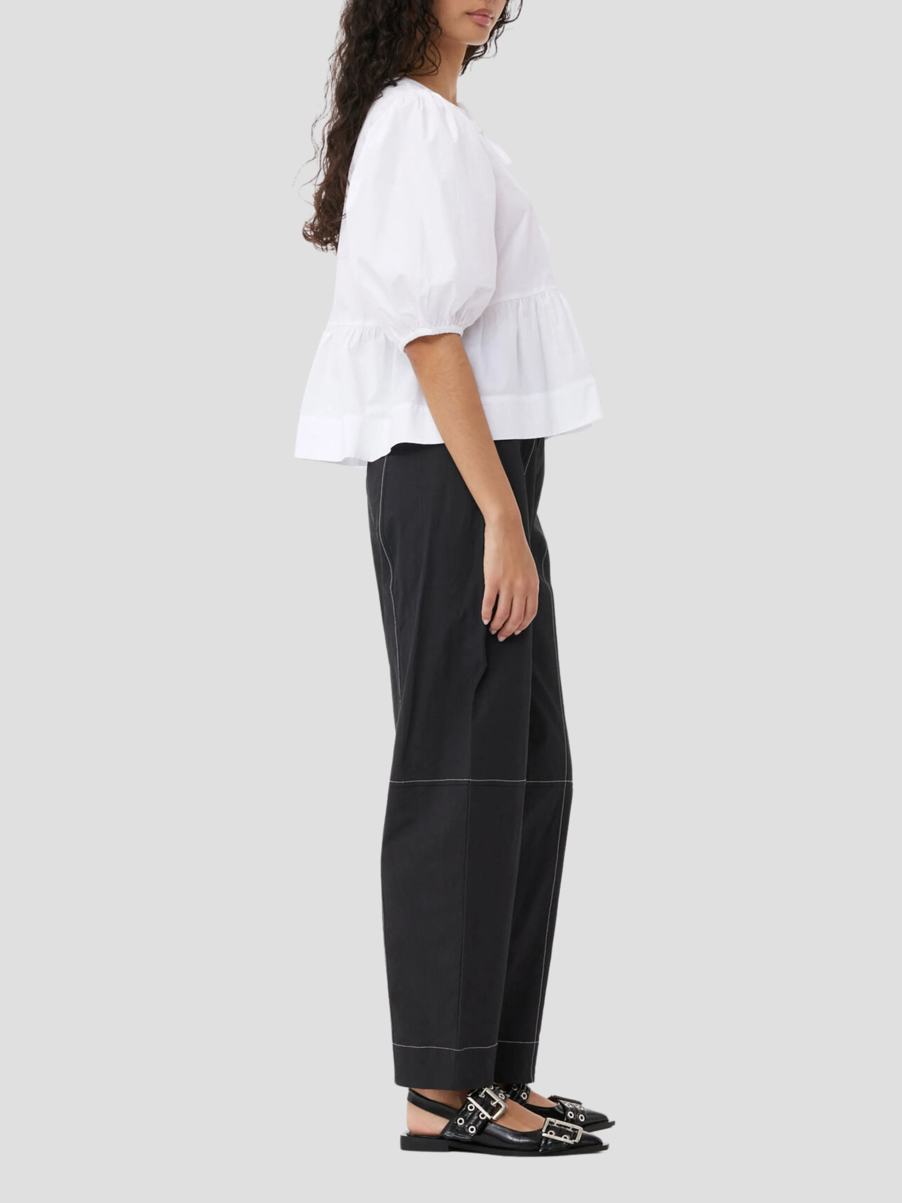 Elastic Waist Pants