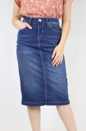 Elliot Skirt in Denim