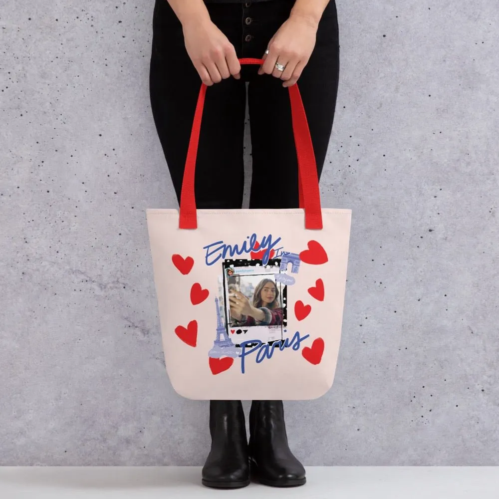 Emily in Paris Selfie Tote Bag